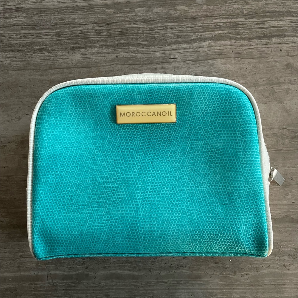 Moroccan oil makeup bag